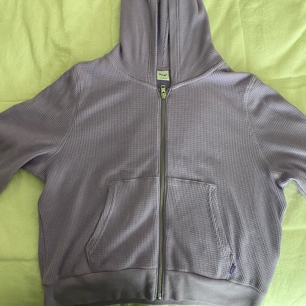 TNA Thermal Zip Hoodie Crop